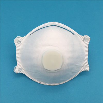 หน้ากากป้องกันการแพ้ Ffp2 Cup Mask วัสดุโพลีโพรพิลีนสังเคราะห์ออกแบบระบายอากาศที่ไม่ซ้ำใคร